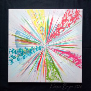 Tableau acrylique Fulgurance